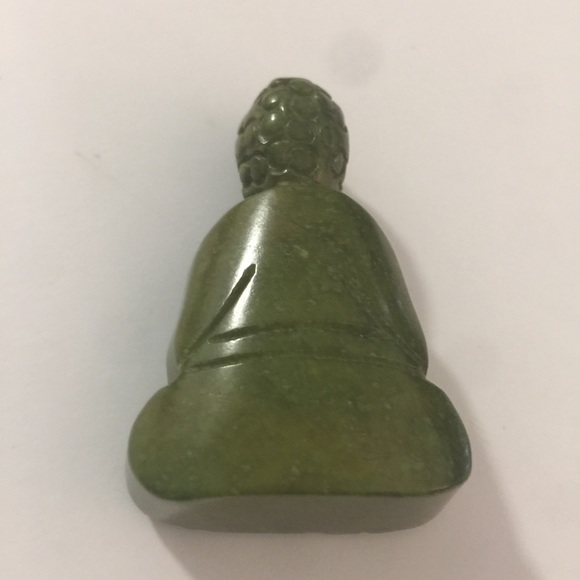 Hand Carved Buddha Pendant with drilled Hole - Picture 14 of 14